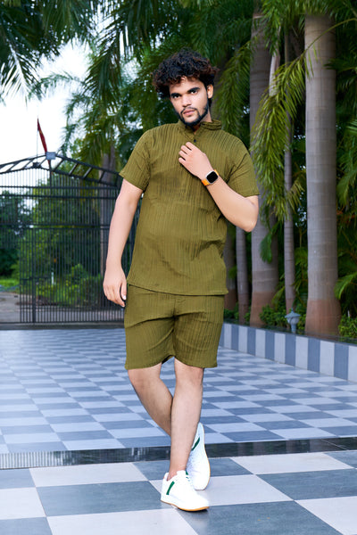 Men's Premium Sugarcane Fabric Co-Ord Set