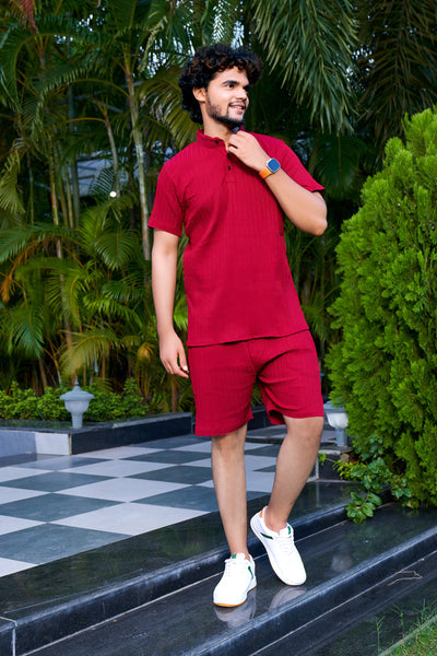 Men's Premium Sugarcane Fabric Co-Ord Set