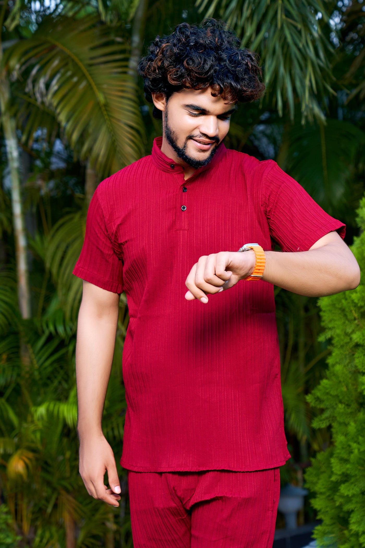 Men's Premium Sugarcane Fabric Co-Ord Set