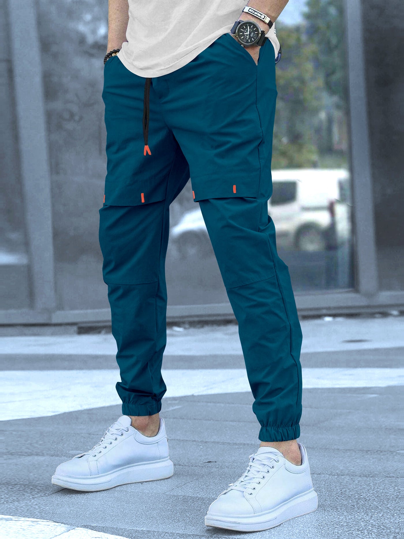 Cargo Cotton Pants.Cargos for Men.Track Pant for Men.Oversize Cargo Trouser.Men's Oversized Cargo Utility Joggers.Multi Poket pent.