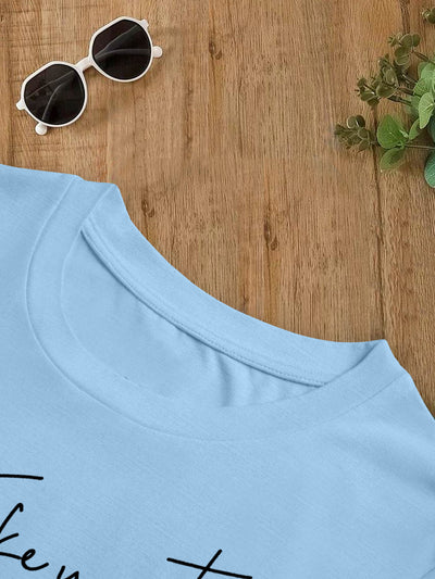 ROUND NECK REGULAR FIT HALF SLEEVE STRETCHABLE WOMEN T-SHIRT.ARTICLE PRINTED TSHIRT.BEST USE OFFICE,GYM,YOGA,BEACH (PACK OF 2)