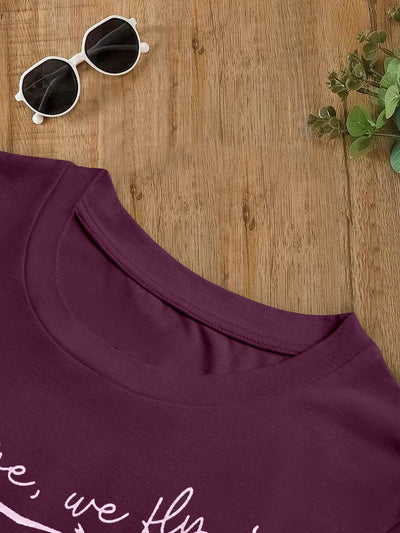 Women's And Girl's Cotton Regular Fit Half Sleeve Printed T-Shirt.Stylish Brand Girls Tshirt.Everday Tshirt.Best For Gym,Yoga,Beach.(Pack Of 3)