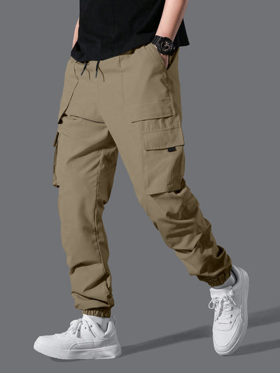 Professional Men's Cargo Pants.Classic Men's Cargo Pants with Multi-Pocket Design.Modern Fit Men's Trousers.Lightweight Men's Joggers.