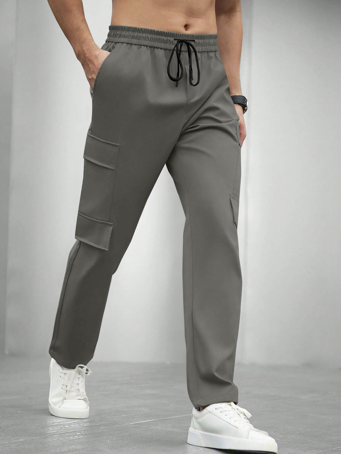 High-Stretch Tech Trousers for Every Day.Durable Multi-Pocket Cargo Pants.Moisture-Wicking Athletic Track Pants.Elegant Straight-Leg Office Trousers.