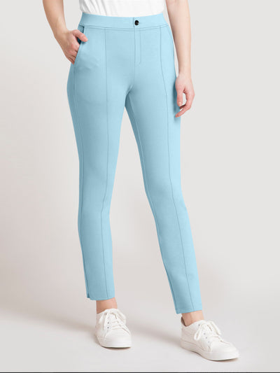 Women's Sky Skinny Fit High Rise Clean Look Regular Length Stretchable Trouser.Track Pant.Jogger.Pant.Body Fit Pent.Formal Trouser.