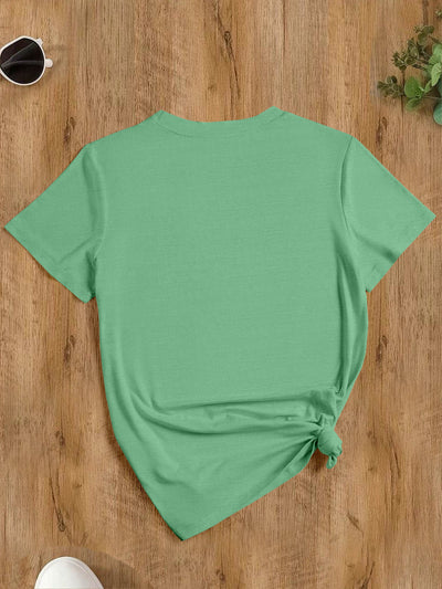 ROUND NECK REGULAR FIT HALF SLEEVE STRETCHABLE WOMEN T-SHIRT.ARTICLE PRINTED TSHIRT.BEST USE OFFICE,GYM,YOGA,BEACH (PACK OF 2)