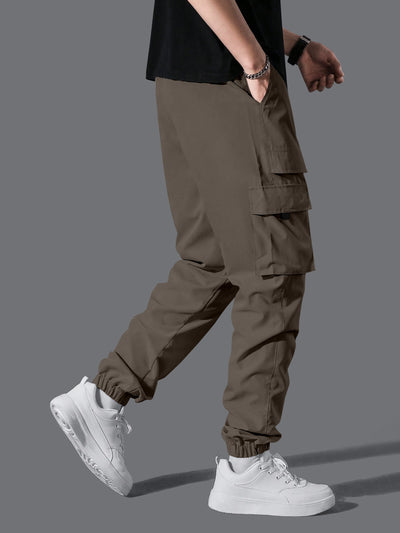 Professional Men's Cargo Pants.Classic Men's Cargo Pants with Multi-Pocket Design.Modern Fit Men's Trousers.Lightweight Men's Joggers.
