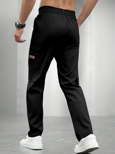 High-Stretch Tech Trousers for Every Day.Durable Multi-Pocket Cargo Pants.Moisture-Wicking Athletic Track Pants.Elegant Straight-Leg Office Trousers.