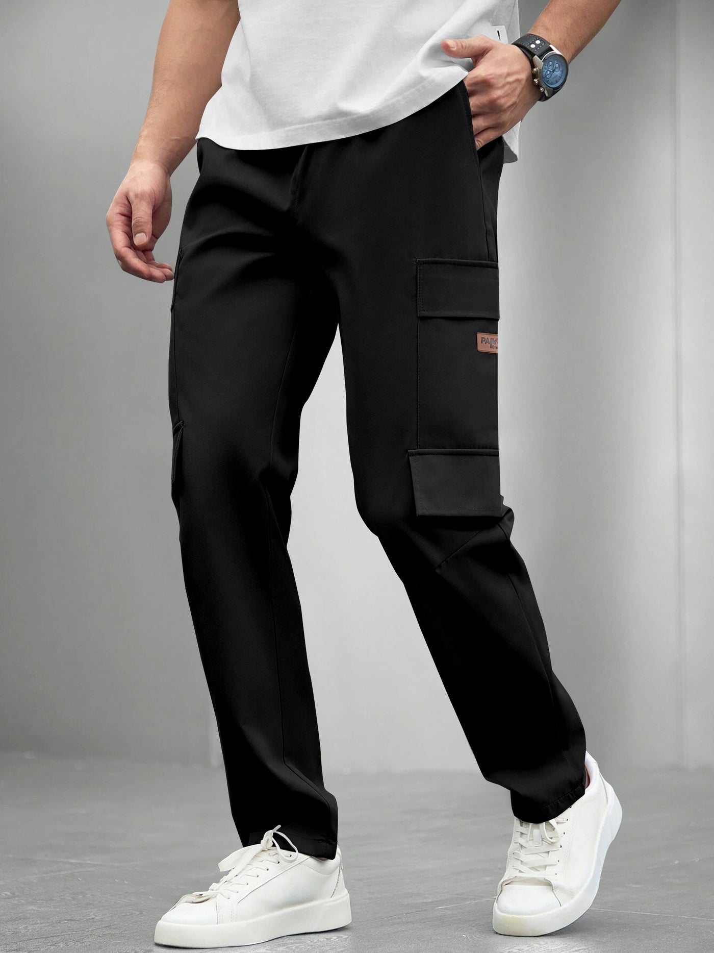 High-Stretch Tech Trousers for Every Day.Durable Multi-Pocket Cargo Pants.Moisture-Wicking Athletic Track Pants.Elegant Straight-Leg Office Trousers.
