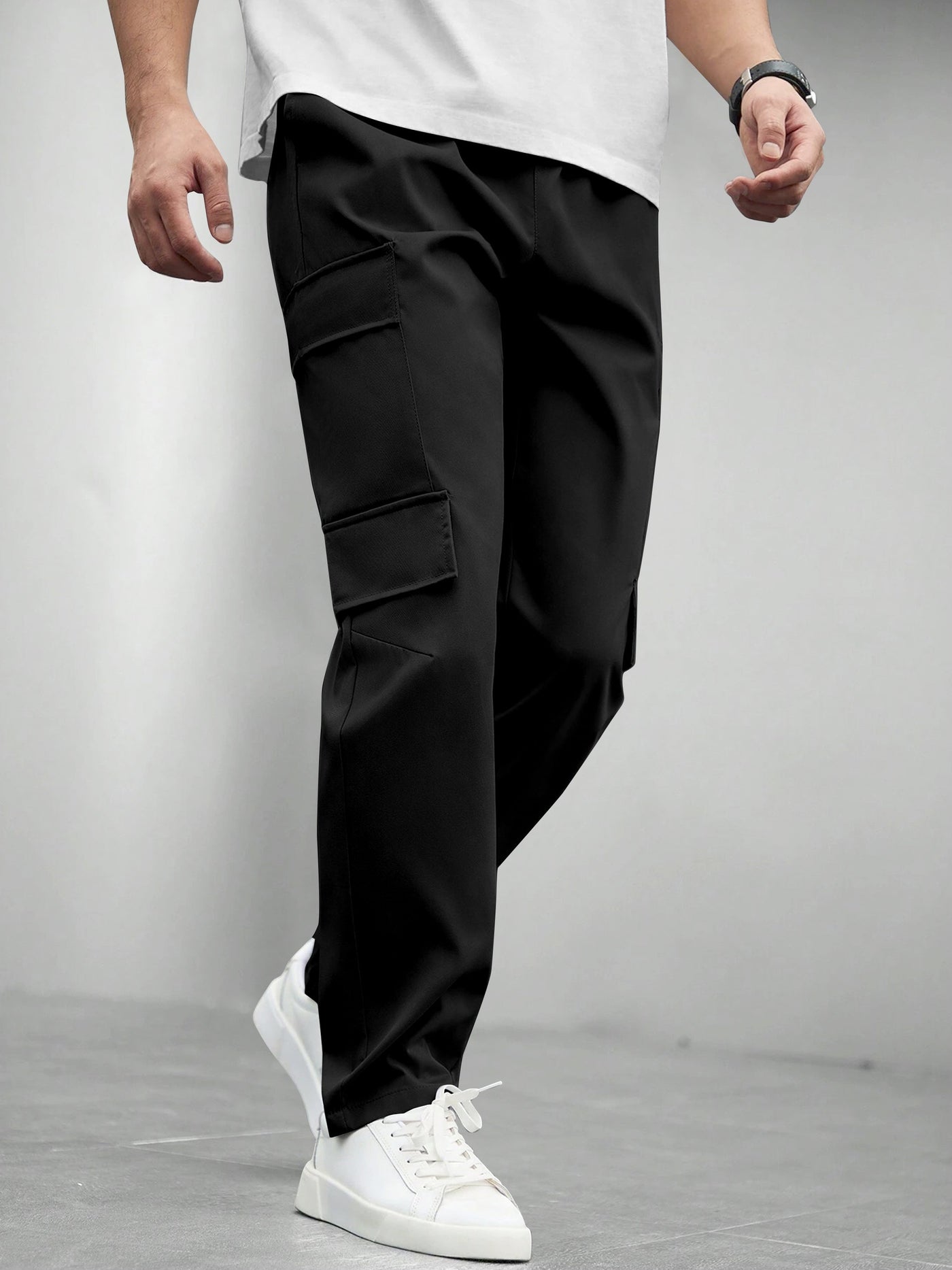 High-Stretch Tech Trousers for Every Day.Durable Multi-Pocket Cargo Pants.Moisture-Wicking Athletic Track Pants.Elegant Straight-Leg Office Trousers.