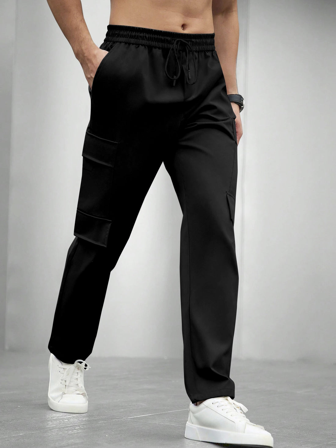 High-Stretch Tech Trousers for Every Day.Durable Multi-Pocket Cargo Pants.Moisture-Wicking Athletic Track Pants.Elegant Straight-Leg Office Trousers.