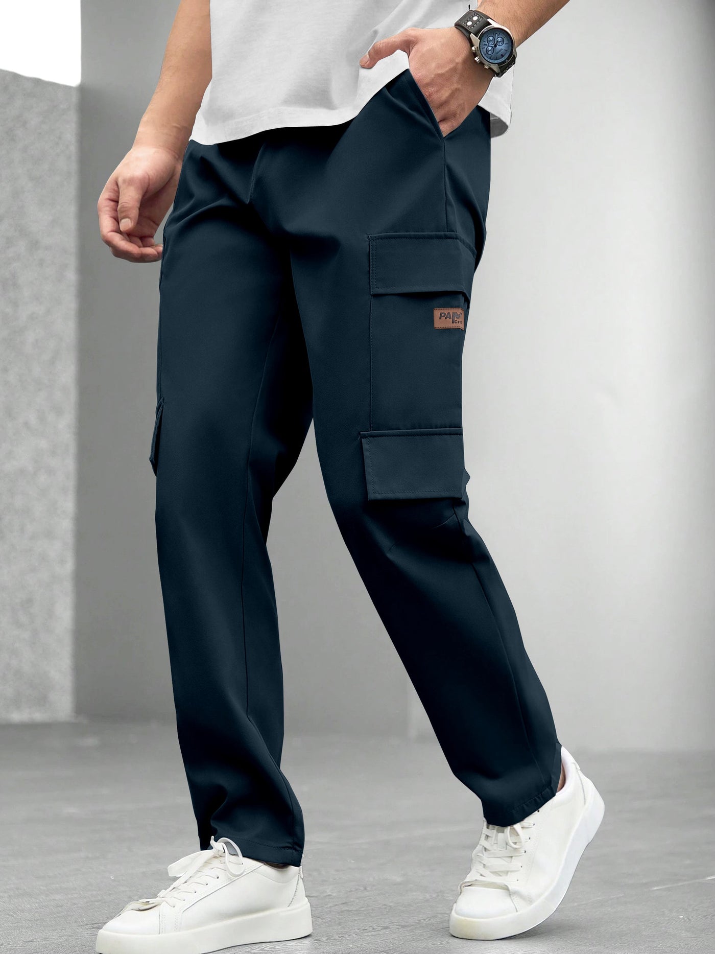 High-Stretch Tech Trousers for Every Day.Durable Multi-Pocket Cargo Pants.Moisture-Wicking Athletic Track Pants.Elegant Straight-Leg Office Trousers.