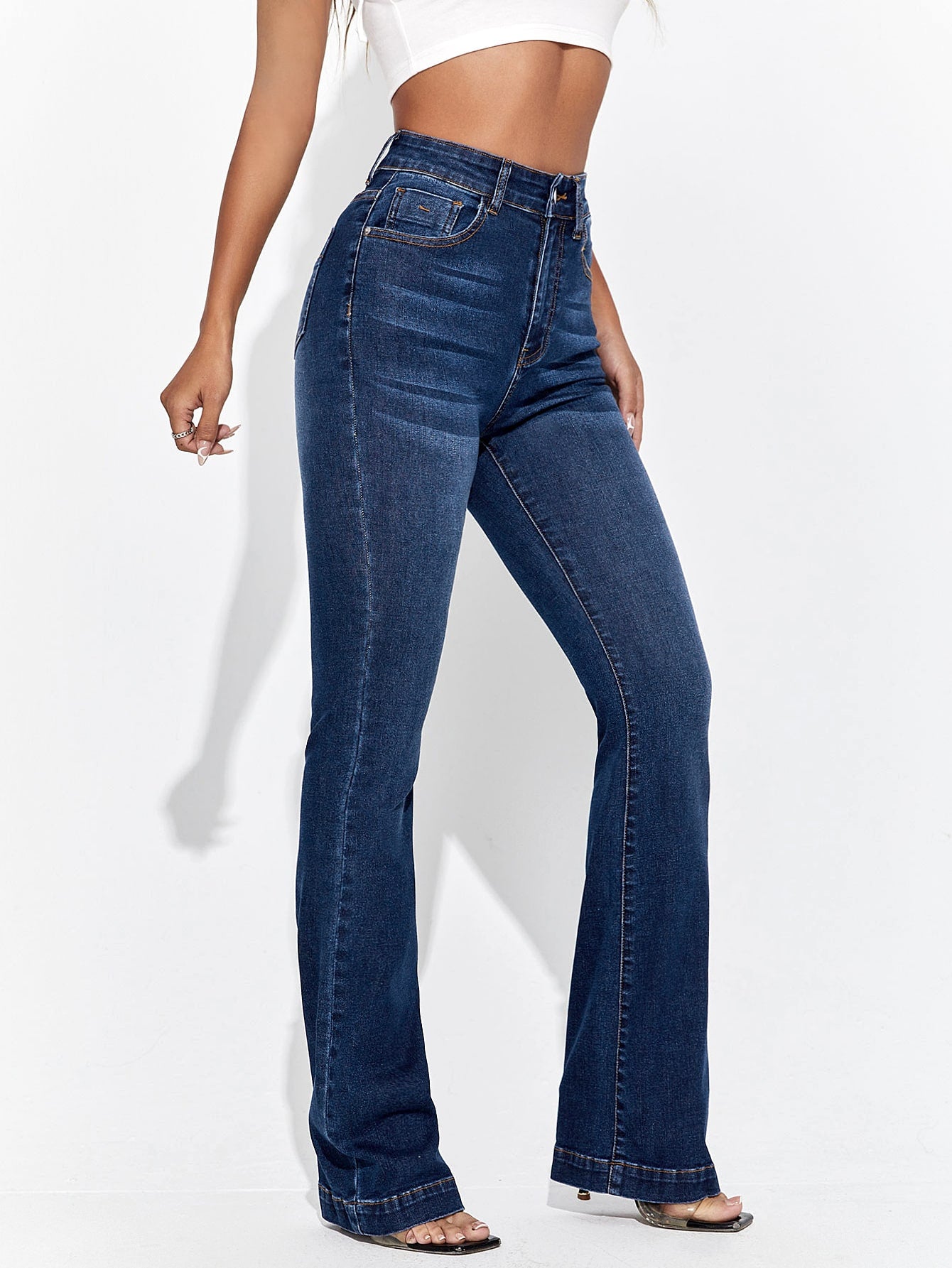 MEELANA Women's Bell Bottom Jeans