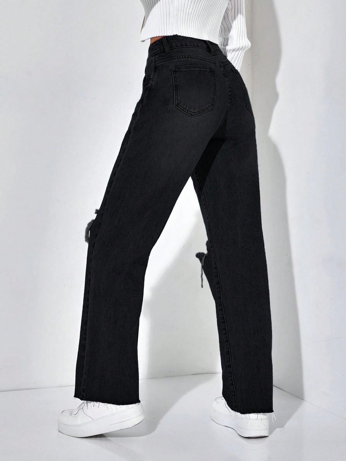 MEELANA 2 Cut Women's Jeans