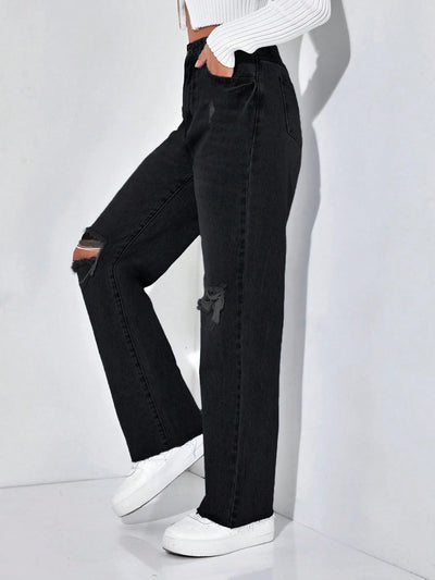MEELANA 2 Cut Women's Jeans