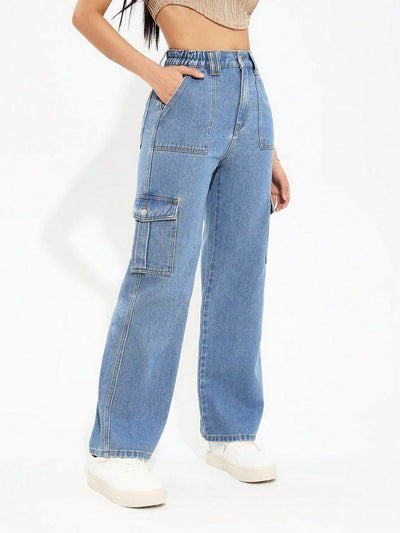 MEELANA Women's 6 Pocket Jeans
