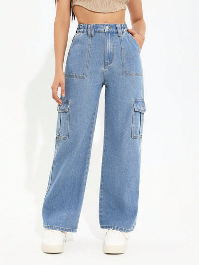 MEELANA Women's 6 Pocket Jeans
