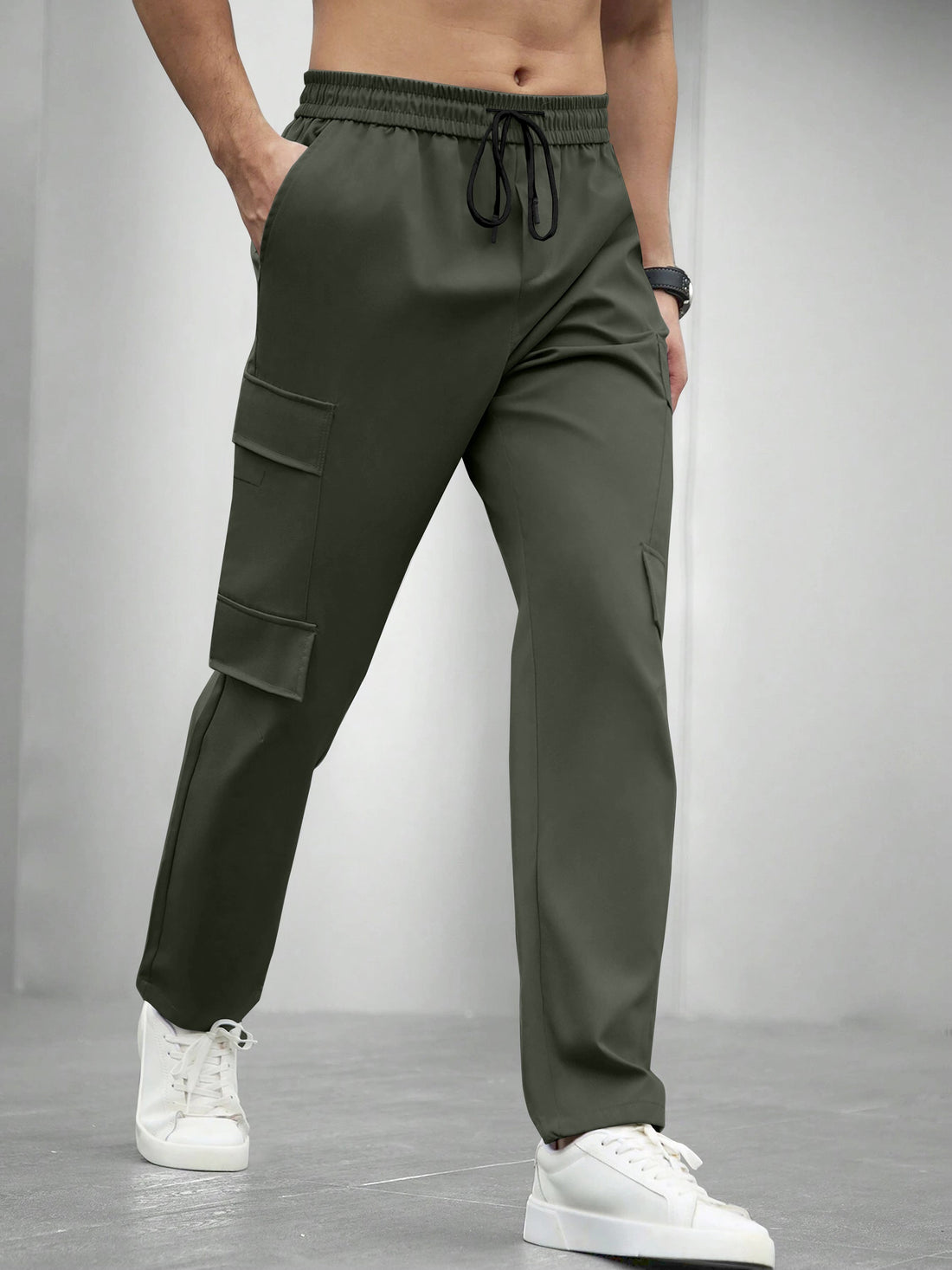 High-Stretch Tech Trousers for Every Day.Durable Multi-Pocket Cargo Pants.Moisture-Wicking Athletic Track Pants.Elegant Straight-Leg Office Trousers.
