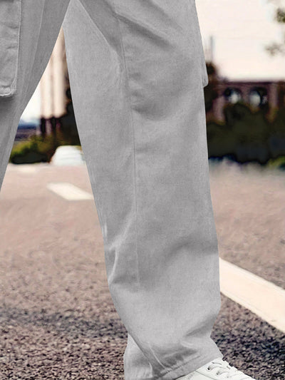 Cargo Cotton for Men.Track Pant for Men.Oversize Cargo Trouser.Men's Oversized Cargo Utility Joggers.Multi Poket pent.Combo Pack Of 2