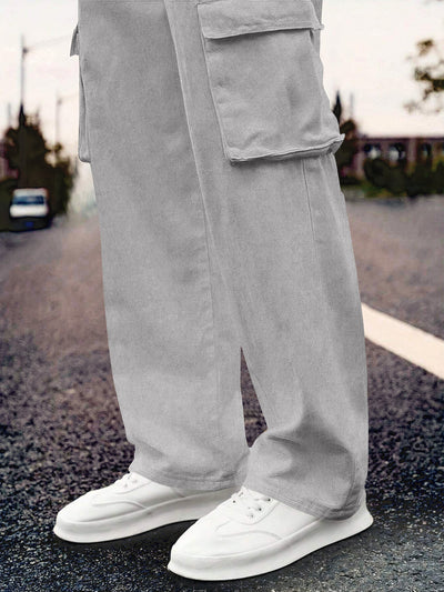 Cargo Cotton for Men.Track Pant for Men.Oversize Cargo Trouser.Men's Oversized Cargo Utility Joggers.Multi Poket pent.Combo Pack Of 2