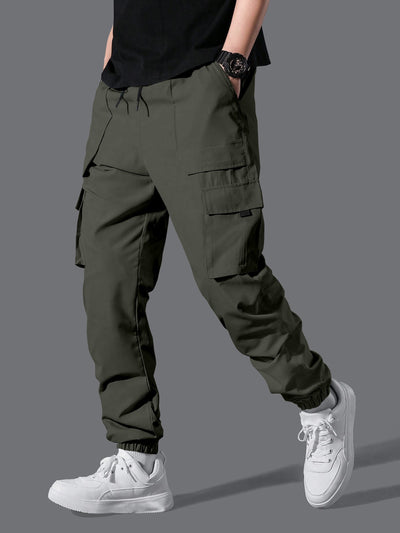 Professional Men's Cargo Pants.Classic Men's Cargo Pants with Multi-Pocket Design.Modern Fit Men's Trousers.Lightweight Men's Joggers.