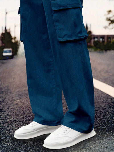 Cargo Cotton for Men.Track Pant for Men.Oversize Cargo Trouser.Men's Oversized Cargo Utility Joggers.Multi Poket pent.Combo Pack Of 2