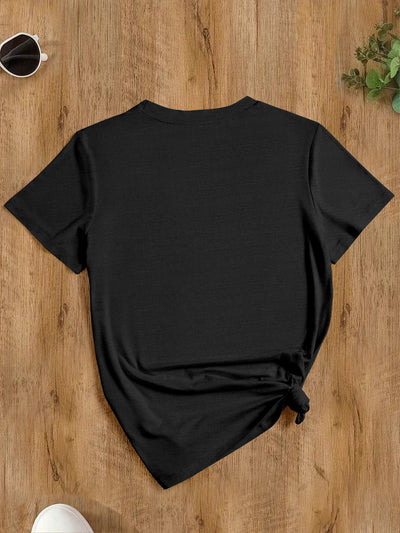 ROUND NECK REGULAR FIT HALF SLEEVE STRETCHABLE WOMEN T-SHIRT.ARTICLE PRINTED TSHIRT.BEST USE OFFICE,GYM,YOGA,BEACH (PACK OF 2)
