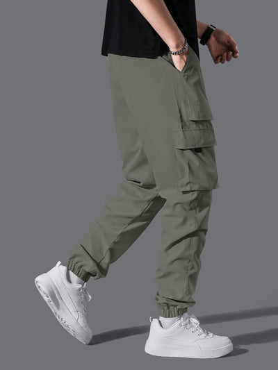 Professional Men's Cargo Pants.Classic Men's Cargo Pants with Multi-Pocket Design.Modern Fit Men's Trousers.Lightweight Men's Joggers.