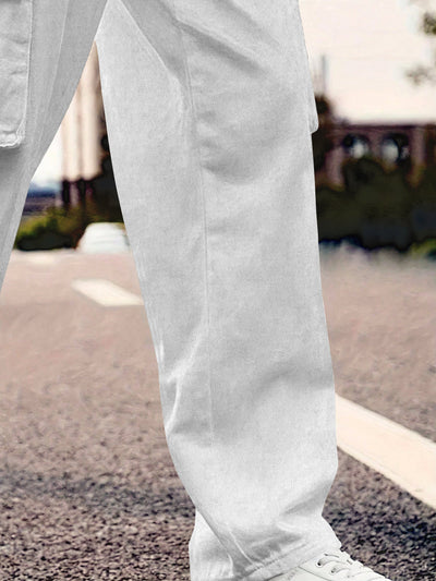 Cargo Cotton for Men.Track Pant for Men.Oversize Cargo Trouser.Men's Oversized Cargo Utility Joggers.Multi Poket pent.Combo Pack Of 2