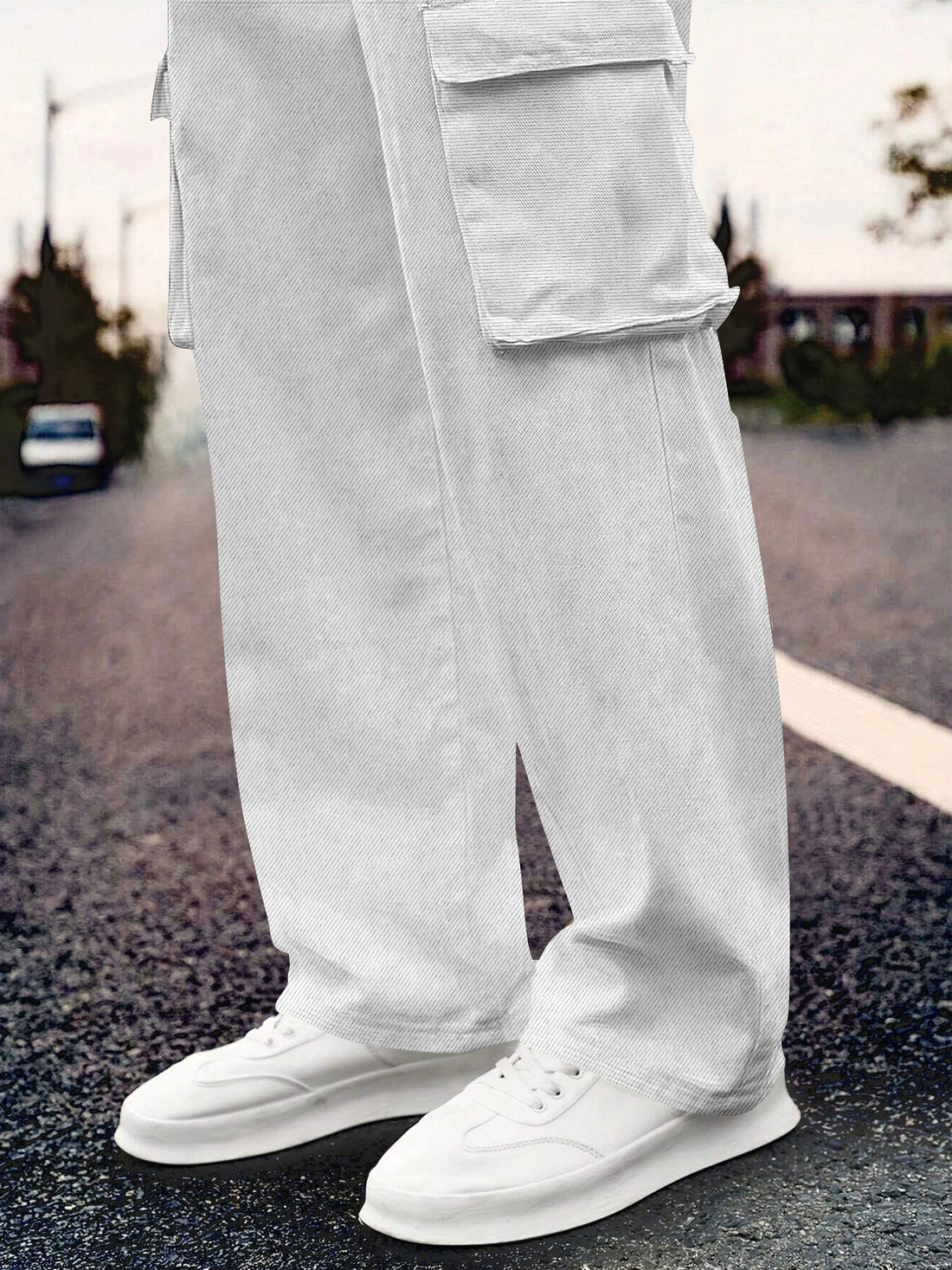 Cargo Cotton for Men.Track Pant for Men.Oversize Cargo Trouser.Men's Oversized Cargo Utility Joggers.Multi Poket pent.Combo Pack Of 2