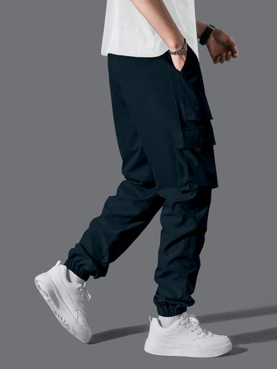 Professional Men's Cargo Pants.Classic Men's Cargo Pants with Multi-Pocket Design.Modern Fit Men's Trousers.Lightweight Men's Joggers.