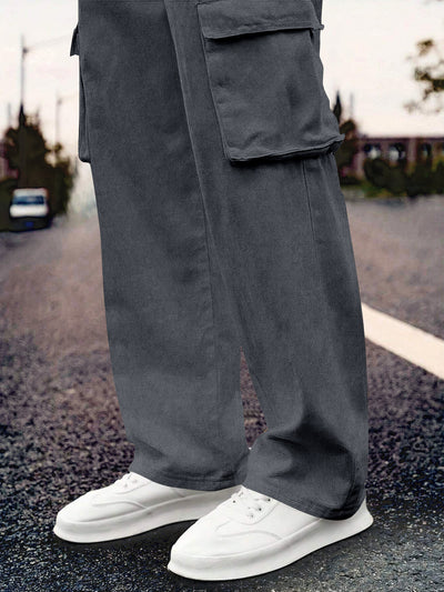 Cargo Cotton for Men.Track Pant for Men.Oversize Cargo Trouser.Men's Oversized Cargo Utility Joggers.Multi Poket pent.Combo Pack Of 2
