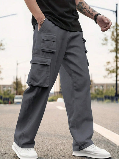 Cargo Cotton Pants.Cargos for Men.Track Pant for Men.Oversize Cargo Trouser.Men's Oversized Cargo Utility Joggers.Multi Poket pent