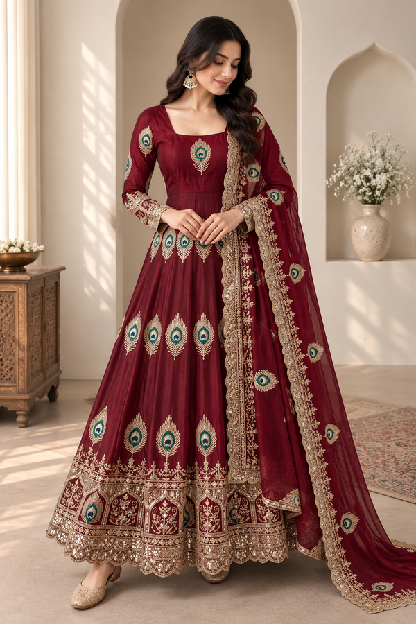 Anarkali suit set