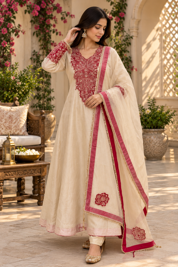 EMBROIDERY CODING SEQUENCE WORK GOWN