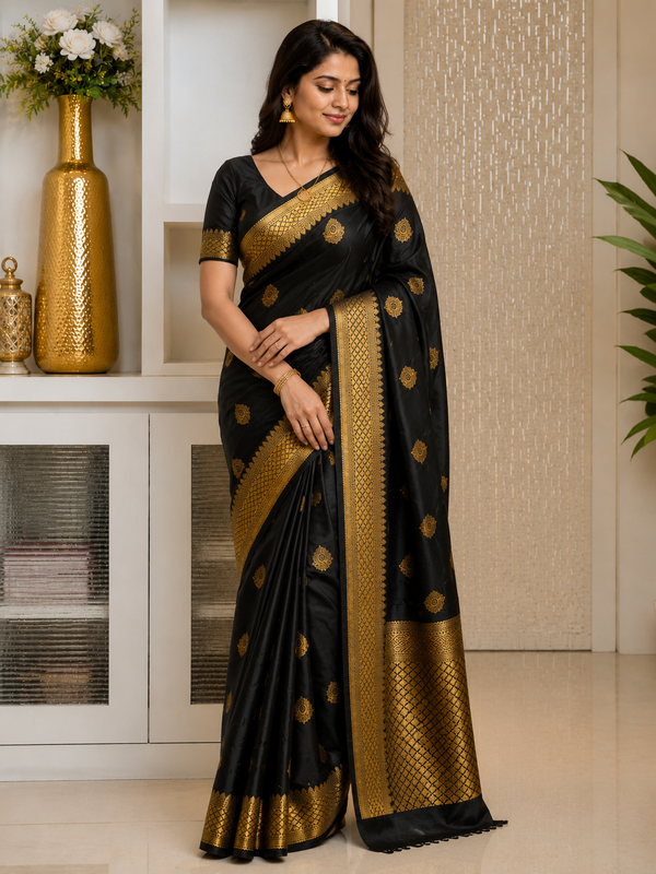 BANARASI SOFT SILK SAREE