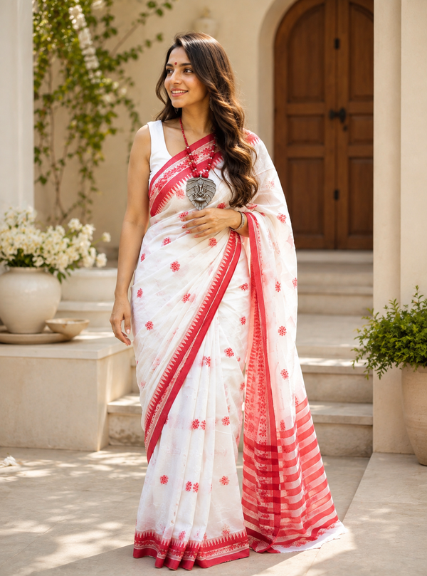 COTTON SILK SAREE