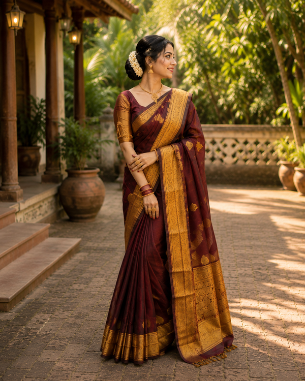BANARASI SOFT SILK SAREE