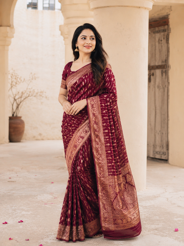 BANARASI SOFT SILK SAREE