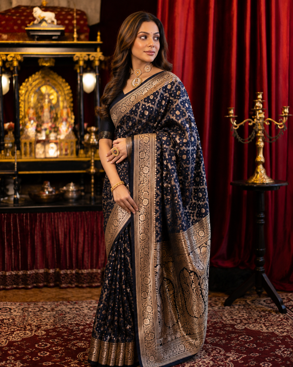 JARI BANARASI SILK SAREE