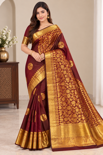 BANARASI SOFT SILK SAREE
