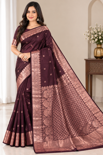 BANARASI SOFT SILK SAREE