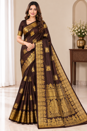 BANARASI SOFT SILK SAREE