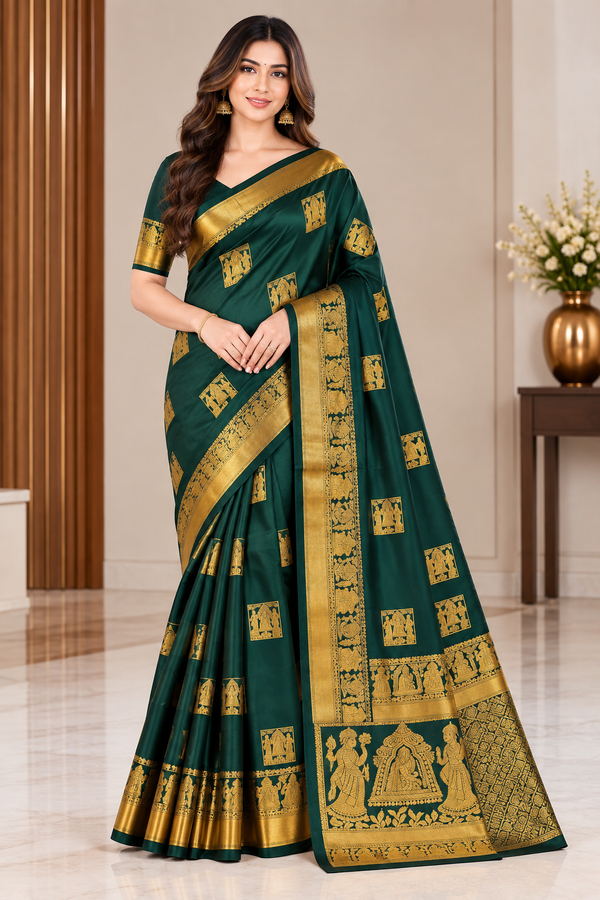 BANARASI SOFT SILK SAREE