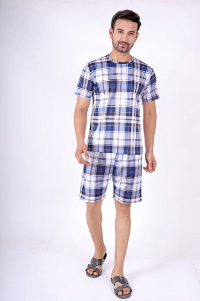 Comfort and Character Combined men's printed nightwear.ND-8001