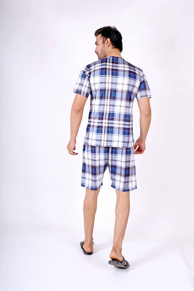 Comfort and Character Combined men's printed nightwear.ND-8001