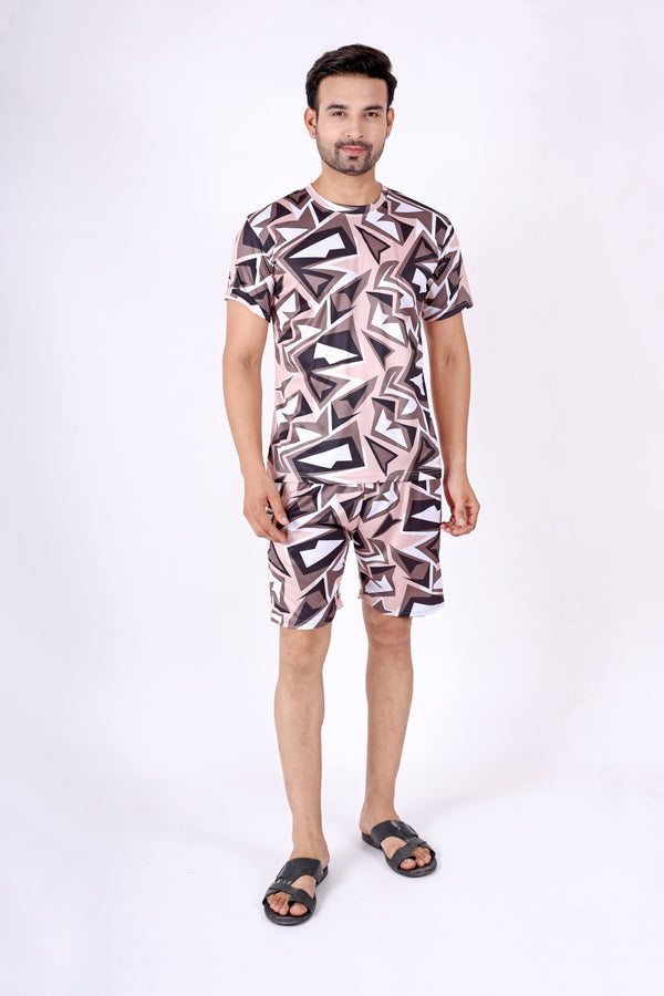 Comfort and Character Combined men's printed nightwear.ND-8002