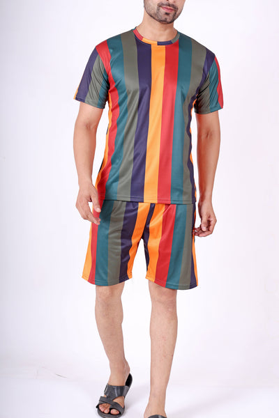 Comfort and Character Combined men's printed nightwear.ND-8003