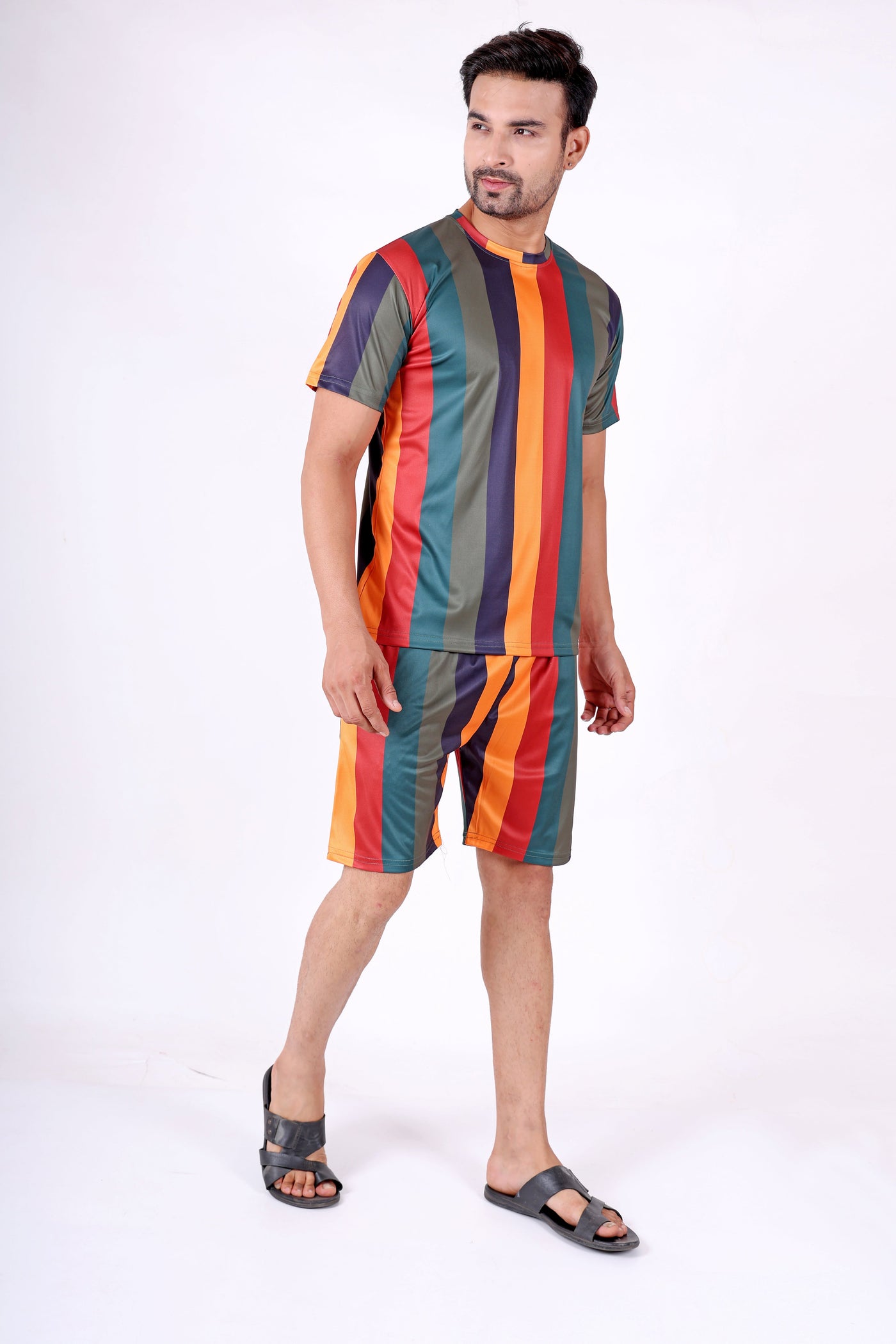 Comfort and Character Combined men's printed nightwear.ND-8003
