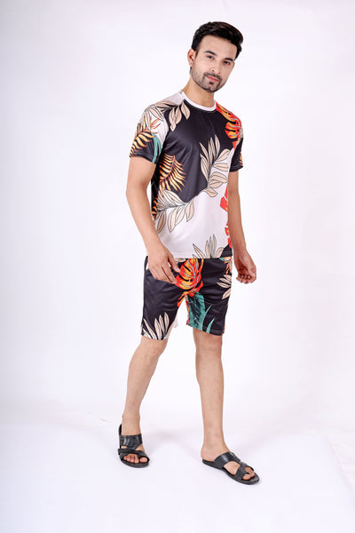 Comfort and Character Combined men's printed nightwear.ND-8004